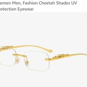 Rimless Glasses. Unisex. And you can put your prescription in these